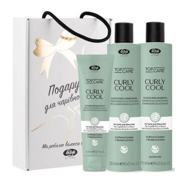 Подарочный набор Curly Cool для ухода за вьющимися и волнистыми волосами, 150+250+250мл 