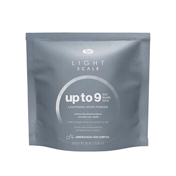 Пудра для освітлення Lisap Lightening White Powder Light  Scale up to 9, 500мл																				 - фото 1