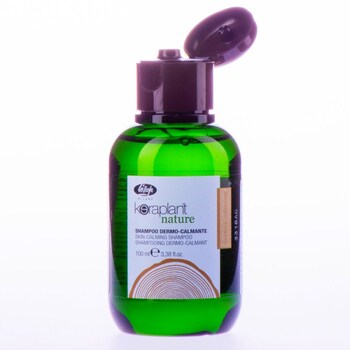 Заспокоюючий шампунь для подразненої шкіри голови Lisap Keraplant Nature skin-calming shampoo, 100мл - фото 2