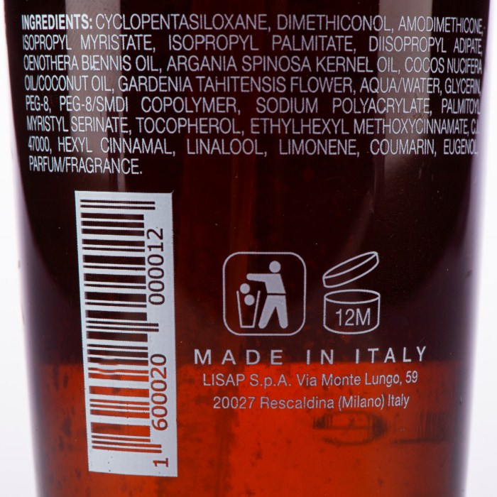 Масло для блиску волосся Lisap Elixir Care shining oil, 150мл - фото 1