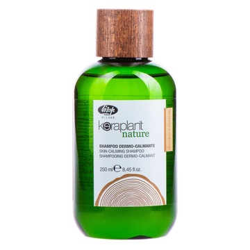 Заспокоюючий шампунь для подразненої шкіри голови Lisap Keraplant Nature skin-calming shampoo, 250мл