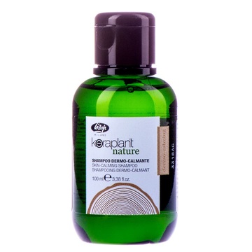 Заспокоюючий шампунь для подразненої шкіри голови Lisap Keraplant Nature skin-calming shampoo, 100мл