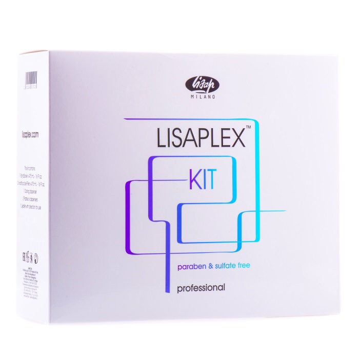 Профессиональный набор для защиты и восстановления волос Lisaplex Professional, 3х475мл - фото 1