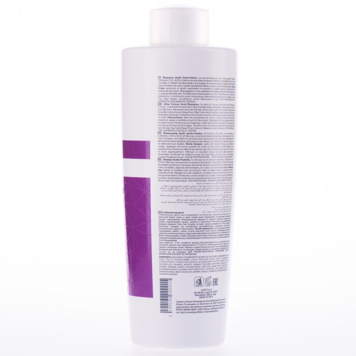 Технический шампунь Lisap Color Care after color acid shampoo, 1000мл - фото 1